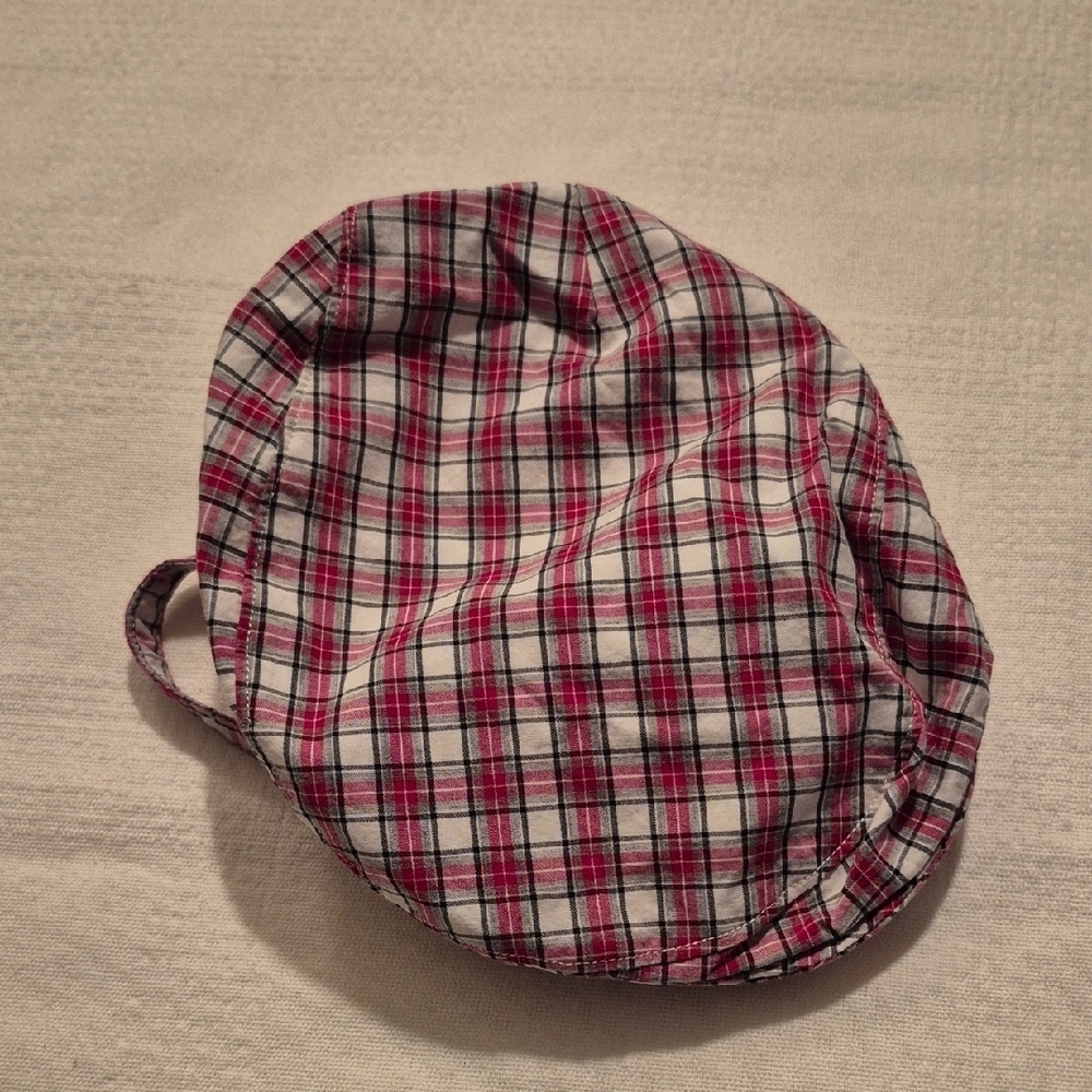 Janie and Jack boys 6 to 12 months newsboy plaid hat 2012